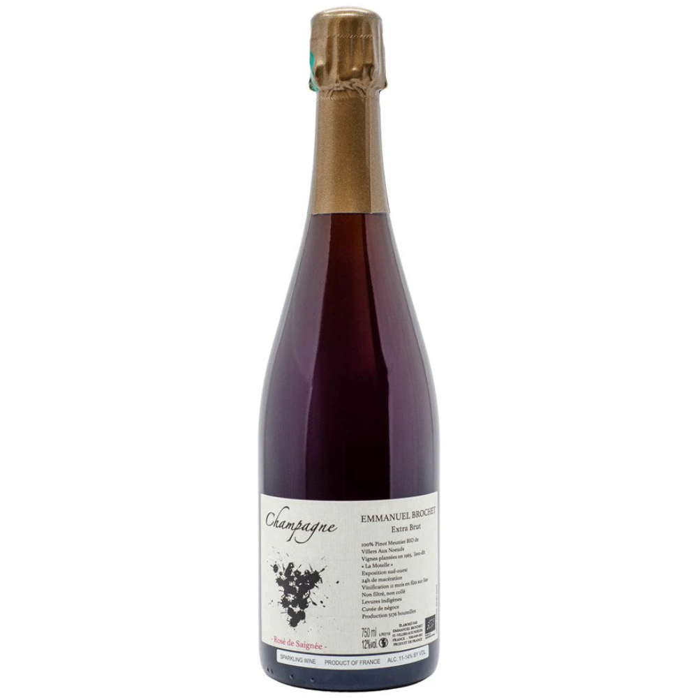 NV Emmanuel Brochet Champagne Rosé d'assemblage Extra Brut