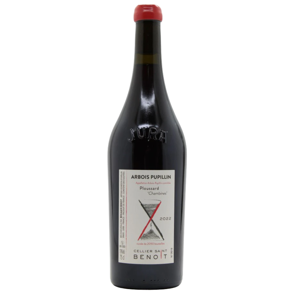 2023 Cellier Saint Benoit Arbois Pupillin Chambines Ploussard