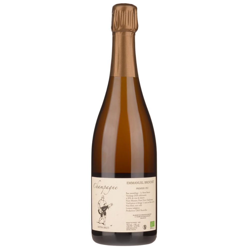 NV (2021) Emmanuel Brochet Champagne Premier Cru Extra Brut Le Mont Benoit